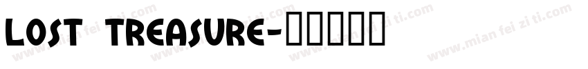 Lost Treasure字体转换